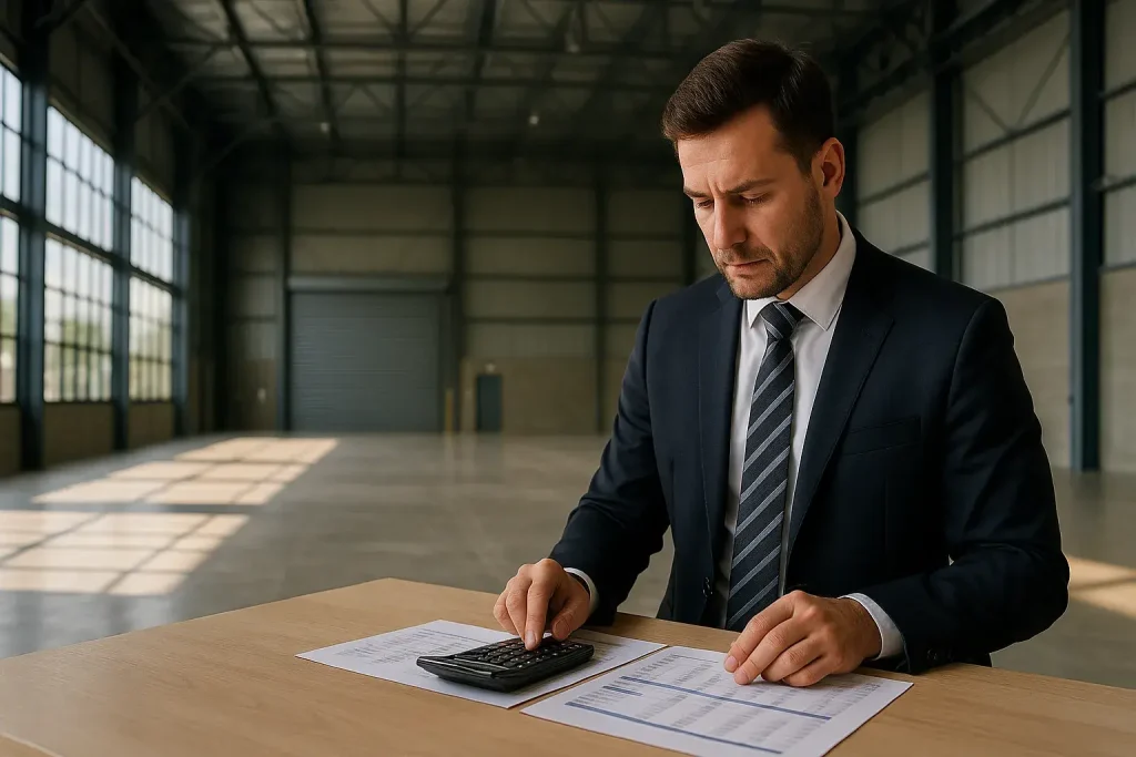 Cómo calcular el retorno de inversión de una bodega industrial