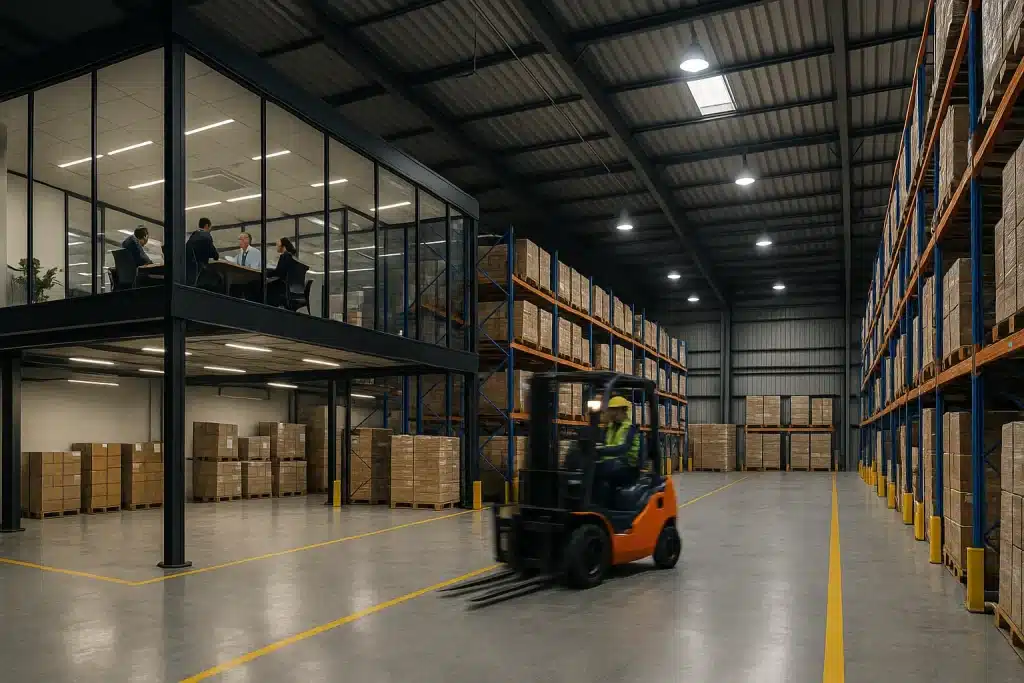 Cómo definir la proporción ideal oficina almacén en una ofibodega
