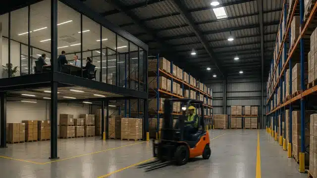 Cómo definir la proporción ideal oficina almacén en una ofibodega