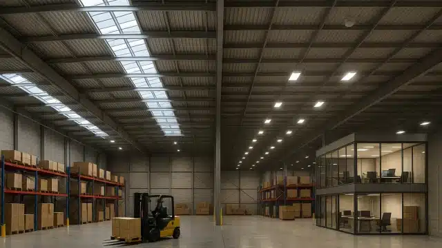 Iluminación en ofibodegas