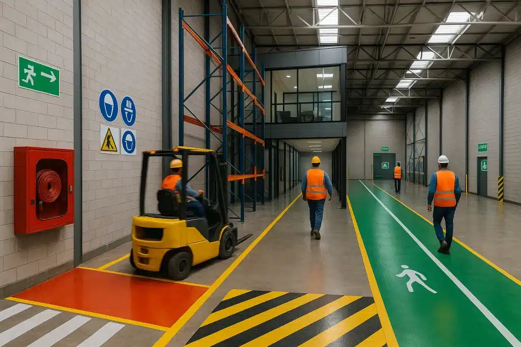 Señalización de seguridad en ofibodegas